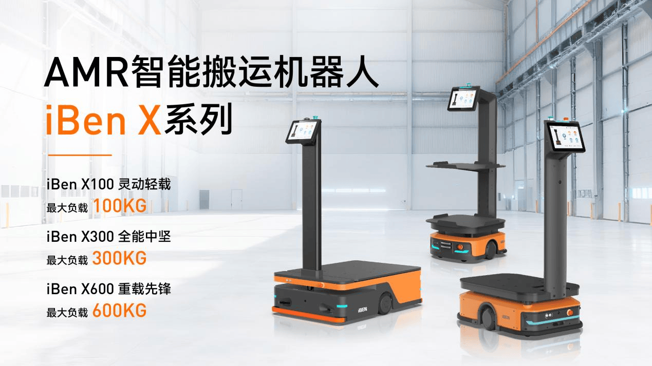 慧闻轻量化AMR iBenX系列：打造全场景柔性物流搬运新范式(图1)